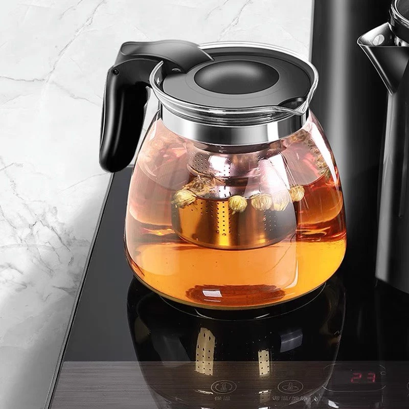 กาชงชา กาน้ำชา กาน้ำ Tea pot กา กาชงชา กากรองชาแก้ว ขนาด 900ML.